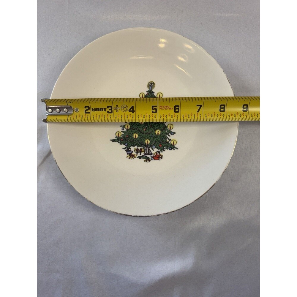 B.C. Clark Jewelers 1989 97tg Anniversary Edition Christmas Tree Plate. - Picture 2 of 4